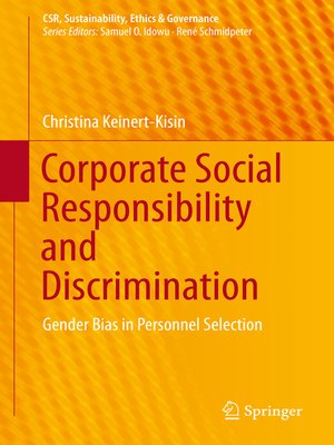 cover image of Corporate Social Responsibility and Discrimination